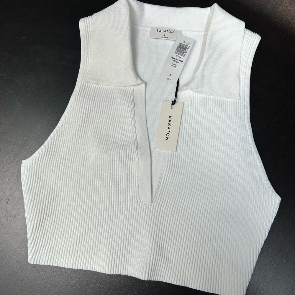 Babaton Sculpt Knit Polo